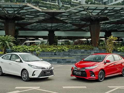 Bảng giá xe Toyota tháng 12: Toyota Vios được ưu đãi 50% phí trước bạ
