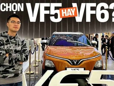 Trải nghiệm nhanh mô hình VinFast VF 5 Plus tại đại lý: Nhiều chi tiết sẽ thay đổi ở bản thương mại