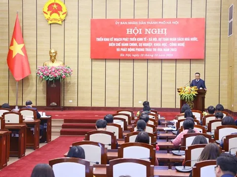 Hà Nội giao chỉ tiêu, quyết tâm hoàn thành mục tiêu phát triển năm 2023