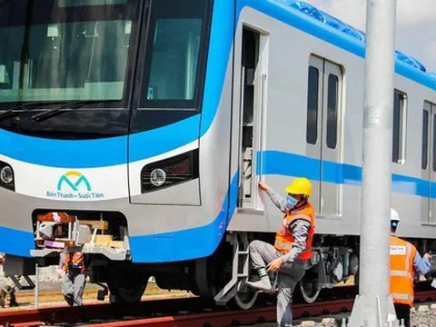 Metro số 1 sẽ chạy thử ngày 21-12