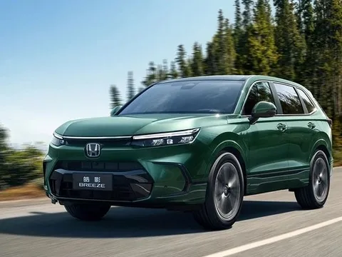 Loạt hình ảnh đầu tiên về Honda Breeze 2023: Như anh em sinh đôi với CR-V nhưng hầm hố hơn