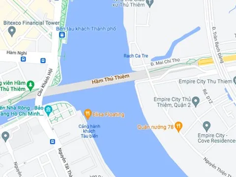 Hạn chế phương tiện qua hầm vượt sông Sài Gòn đến cuối tháng 12