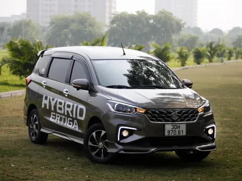 Bảng giá ô tô Suzuki tháng 12: Suzuki Ertiga Hybrid ưu đãi gần 20 triệu đồng