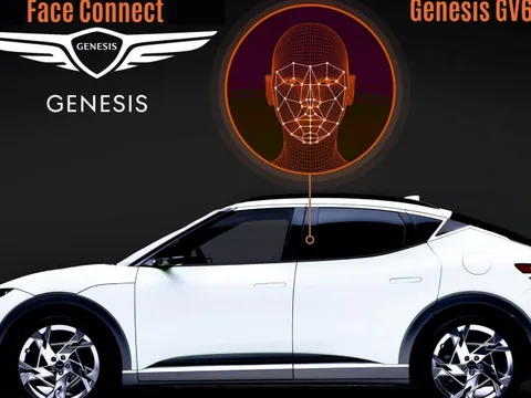 Genesis GV60 là xe đầu tiên trên thế giới cho phép mở khóa bằng khuôn mặt như iPhone