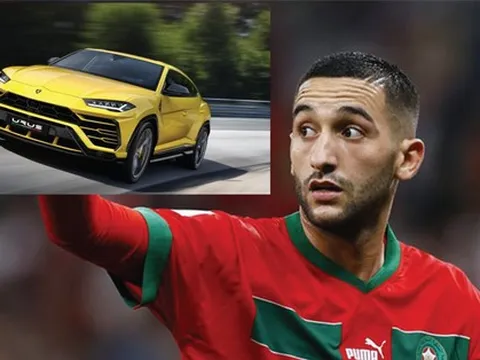 Hakim Ziyech - ngôi sao của tuyển Morocco đi xe gì?