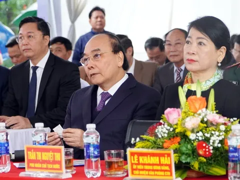 Chủ tịch nước Nguyễn Xuân Phúc dự khánh thành Khu tưởng niệm Hòn Tàu – Đèo Le