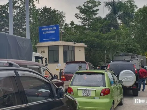 Tp.HCM: Nhiều trung tâm đăng kiểm quá tải, tài xế phải xếp hàng từ 2h sáng