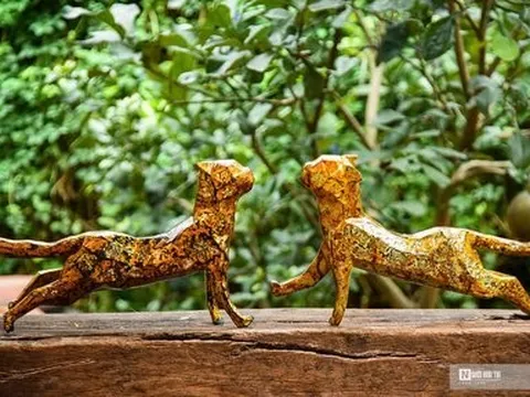 Bên trong xưởng chế tác mèo độc bản chào Tết Nguyên đán 2023