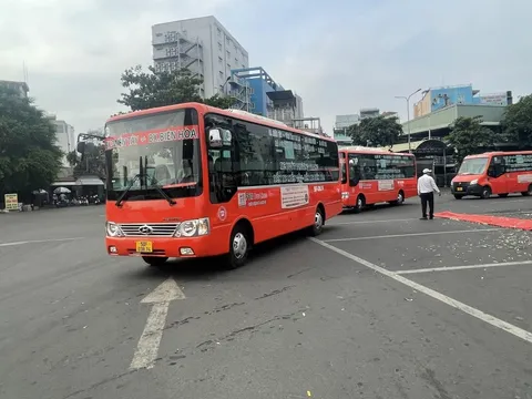 Từ 24-12, thương binh, người già... thêm tiện nhờ 4 tuyến xe buýt Đồng Nai, TP HCM