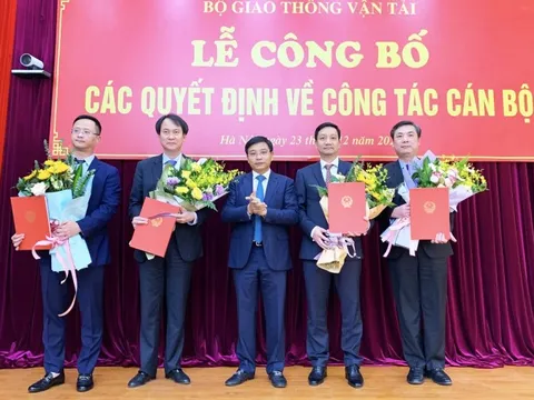 Bộ trưởng GTVT Nguyễn Văn Thắng điều động, bổ nhiệm nhiều nhân sự quan trọng