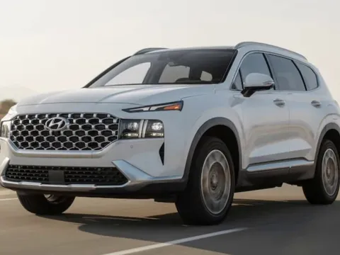 Hyundai Santa Fe hybrid lắp ráp tại Việt Nam lần đầu lộ thông số: Động cơ 230 mã lực cùng AWD