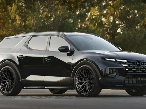 Hyundai Santa Cruz nếu được chuyển thành SUV: Ấn tượng bậc nhất dàn xe Hàn