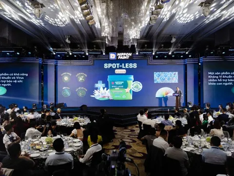Sơn Nippon Spot-less Plus với khả năng chống bám bẩn và kháng virus, vi khuẩn