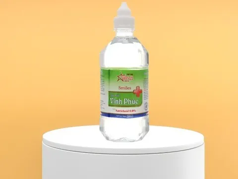 Thu hồi trên toàn quốc lô sản phẩm nước muối Vĩnh Phúc