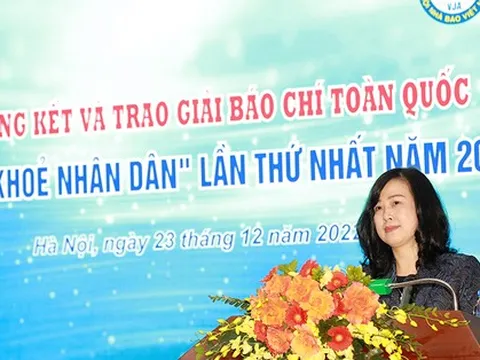 Bộ trưởng Bộ Y tế: Báo chí góp phần nâng cao vị thế ngành y tế Việt Nam