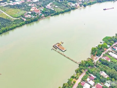 Cầu Bạch Đằng 2 nối Bình Dương – Đồng Nai có nguy cơ chậm tiến độ