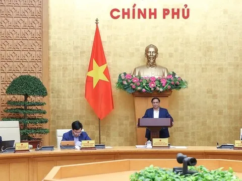 Thủ tướng chủ trì phiên họp Chính phủ chuyên đề với nhiều nội dung quan trọng