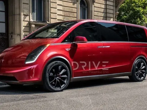 Tesla sắp dùng khung gầm bán tải dị để làm Robovan