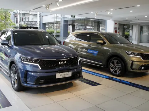 Xe Xanh: Cặp đôi KIA Sorento hybrid đã có mặt tại Hà Nội