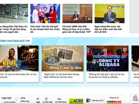 Báo Người Lao Động thêm kênh thanh toán DÀNH CHO BẠN ĐỌC VIP