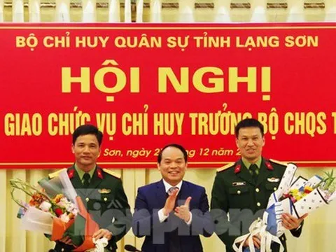 Bộ Chỉ huy Quân sự tỉnh Lạng Sơn có tân chỉ huy trưởng