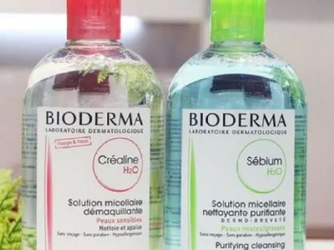Đình chỉ lưu hành, thu hồi 3 sản phẩm tẩy trang Bioderma sản xuất tại Pháp