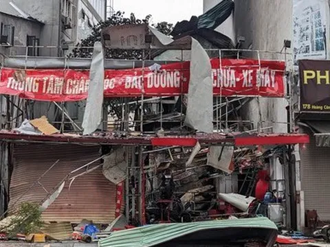 Vụ cháy nổ kinh hoàng ở tiệm sửa chữa xe máy: Nạn nhân khai do nổ khí gas khi ăn lẩu?