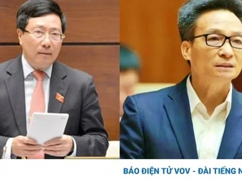 Phó Thủ tướng Phạm Bình Minh, Vũ Đức Đam thôi tham gia Ban Chấp hành TƯ khóa XIII