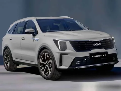 Kia Sorento sắp nâng cấp: Thiết kế ảnh hưởng từ xe điện