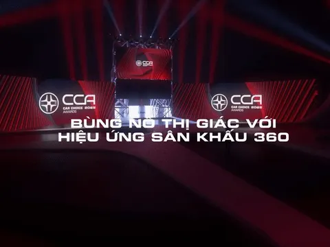 Video hé lộ sân khấu Gala Car Choice Awards 2022: Hiệu ứng 360, hứa hẹn ‘bùng nổ' với show xe và âm nhạc