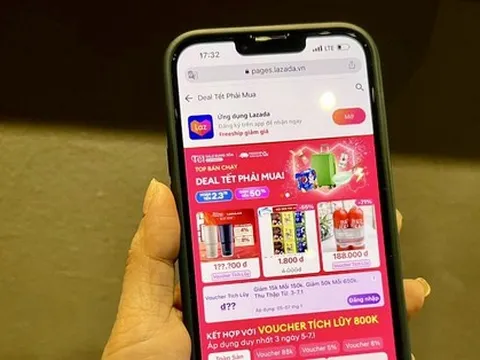 Người Việt ngày càng thích mua sắm Tết online