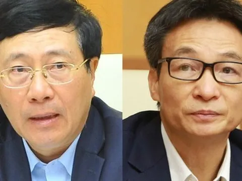 Trình Quốc hội miễn nhiệm chức vụ Phó Thủ tướng với hai ông Phạm Bình Minh, Vũ Đức Đam