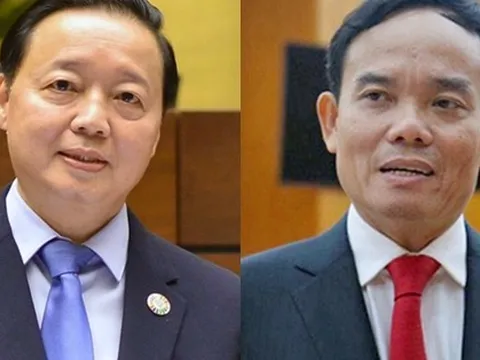 Trình phê chuẩn bổ nhiệm hai ông Trần Hồng Hà và Trần Lưu Quang làm Phó Thủ tướng