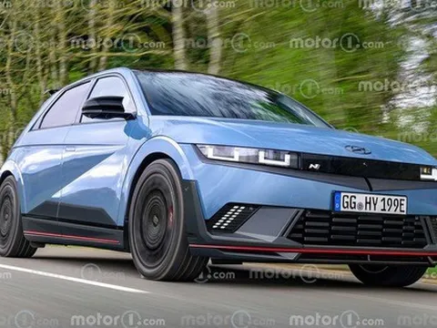 Xe điện Hyundai Ioniq 5 N: Hộp số giả tăng trải nghiệm, loa phát tiếng thay ống pô