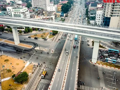 Vành đai 2 trên cao Hà Nội sẽ thông xe ngày 11/1