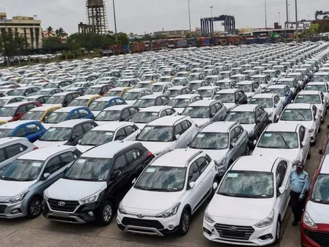 Vị trí thị trường ô tô lớn thứ 3 thế giới bất ngờ đổi chủ