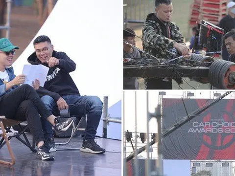 Tất bật chuẩn bị Gala Car Choice Awards 2022 trước giờ G: Sẵn sàng cho một show hoành tráng