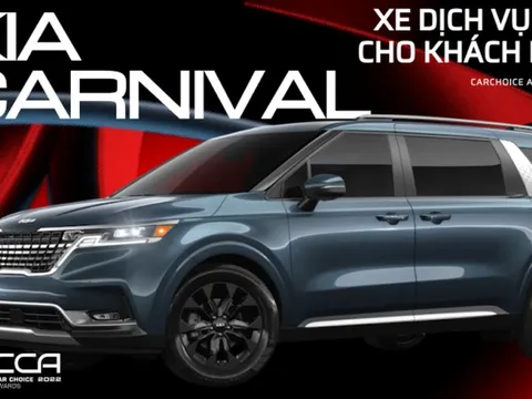 Bỏ xa đối thủ, Kia Carnival thắng giải 'Xe dịch vụ cho hành khách'