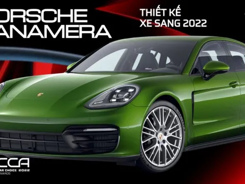 Porsche Panamera thắng giải ‘Thiết kế xe sang 2022’