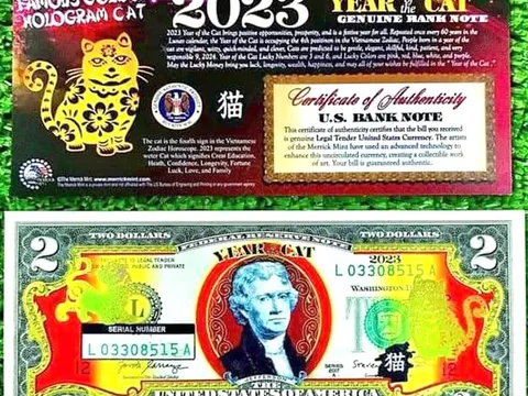 Nhộn nhịp thị trường tiền lì xì Tết