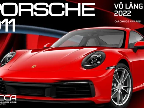 Porsche 911 thắng cách biệt giải ‘Vô lăng xe sang 2022’