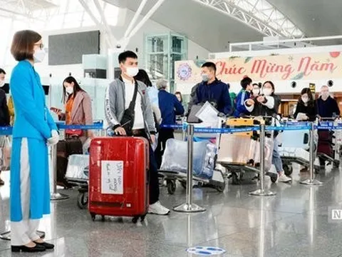 Hành khách nên đến sân bay sớm và check-in trực tuyến trong dịp Tết