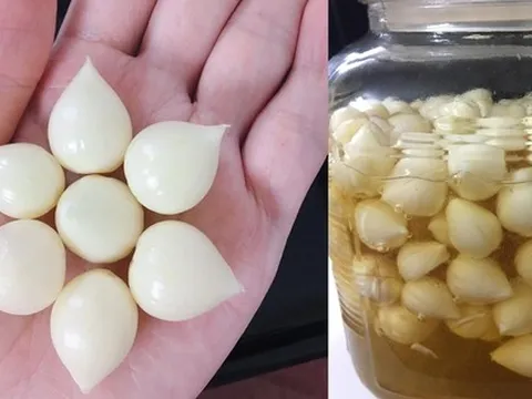 Mẹ đảm chia sẻ cách làm tỏi ngâm mật ong tăng đề kháng cho trẻ