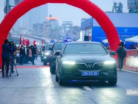 Hà Nội: Chính thức thông xe tuyến đường trị giá gần 10.000 tỷ đồng