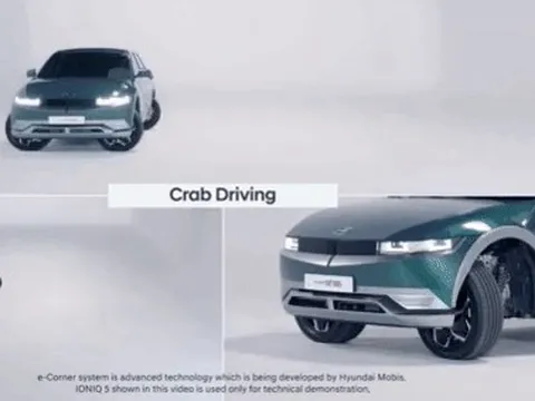 Hyundai Ioniq 5 trình diễn công nghệ đi ngang và xoay 360 độ: Phù hợp đô thị Việt Nam