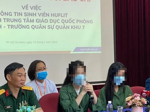 Quân khu 7: Clip vụ nữ sinh viên HUFLIT bị xâm hại do phần tử phản động đăng tải