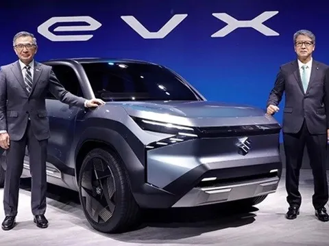 SUV Suzuki mới ra mắt đẹp long lanh qua bản concept, hứa hẹn lột xác ở bản thương mại
