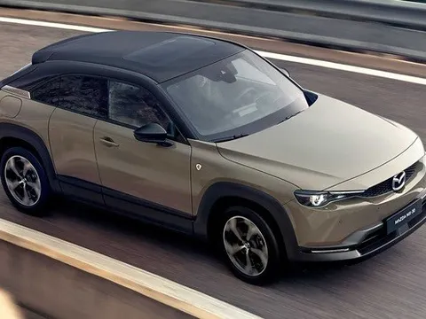 Mazda MX-30 - SUV nhỏ tận dụng động cơ xoay, chạy hơn 600km mới phải sạc