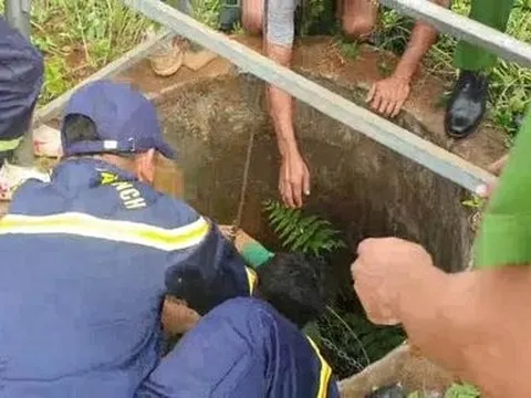Người đàn ông được giải cứu sau 4 ngày rơi xuống giếng