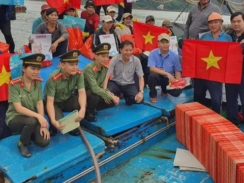 Gần 15.000 ngư dân Bình Định đón Tết trên biển